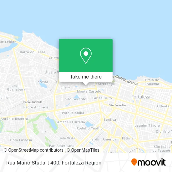 Rua Mario Studart 400 map