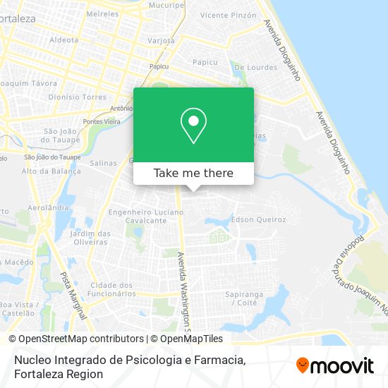 Nucleo Integrado de Psicologia e Farmacia map
