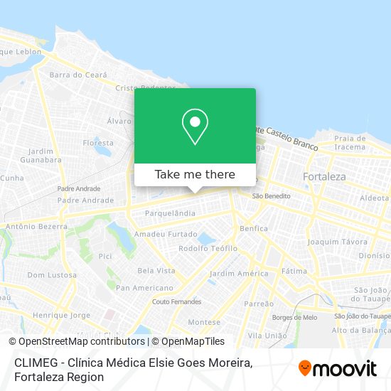 CLIMEG - Clínica Médica Elsie Goes Moreira map
