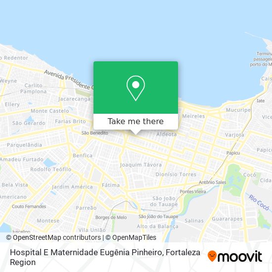 Hospital E Maternidade Eugênia Pinheiro map