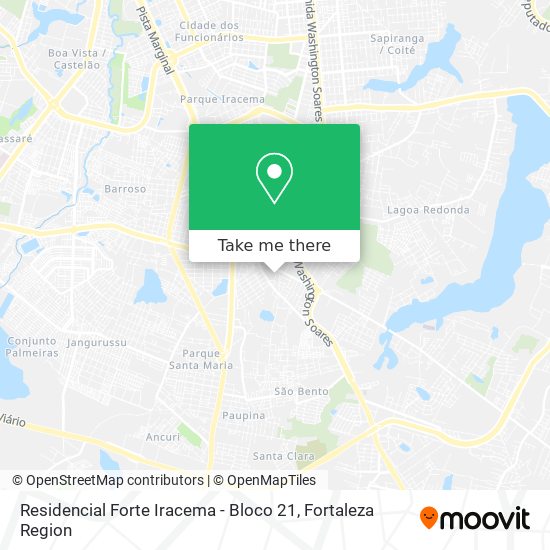 Residencial Forte Iracema - Bloco 21 map