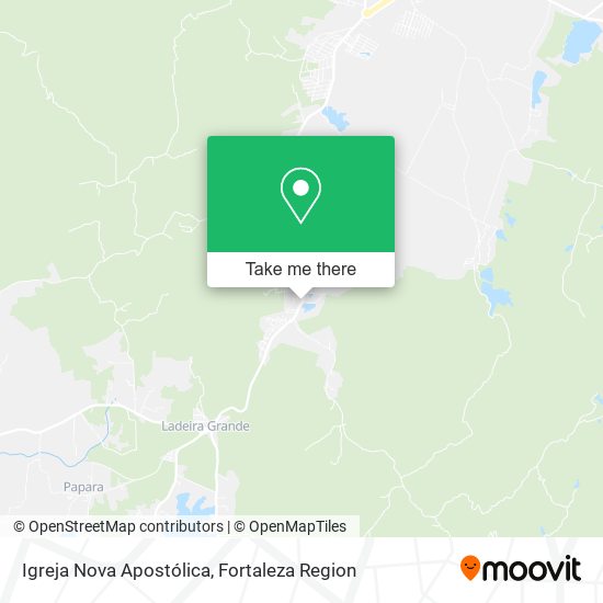 Mapa Igreja Nova Apostólica