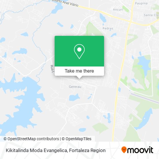 Kikitalinda Moda Evangelica map