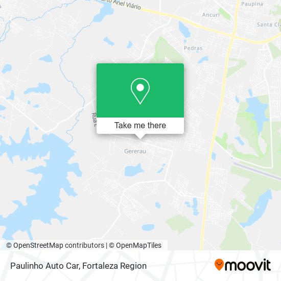 Paulinho Auto Car map