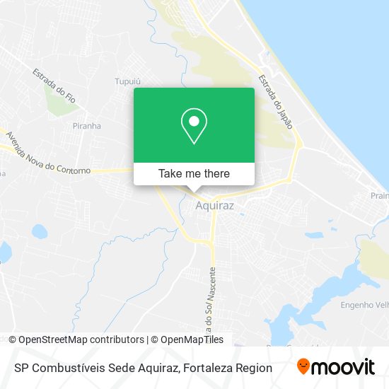 SP Combustíveis Sede Aquiraz map