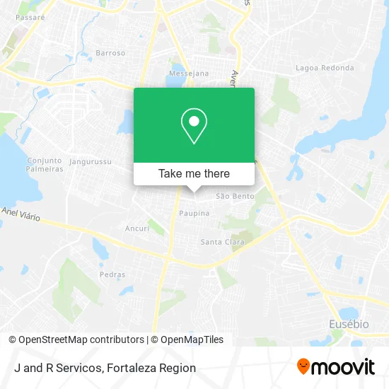 J and R Servicos map