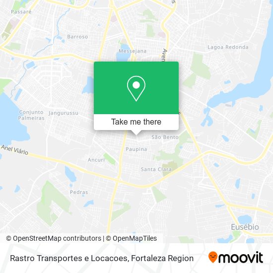 Rastro Transportes e Locacoes map