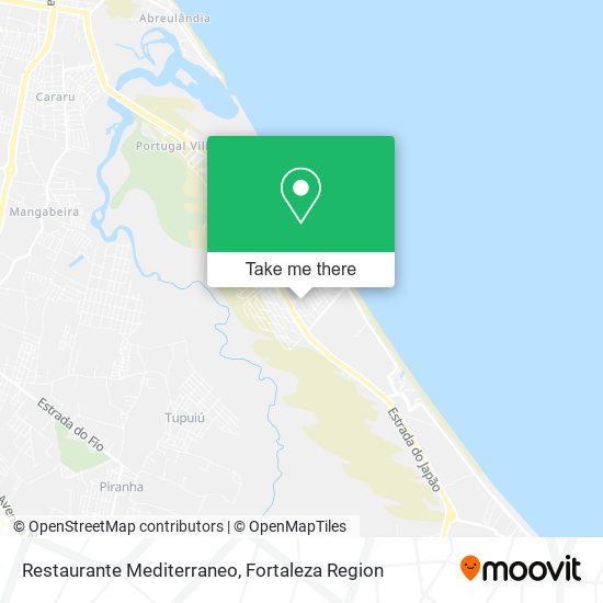 Restaurante Mediterraneo map