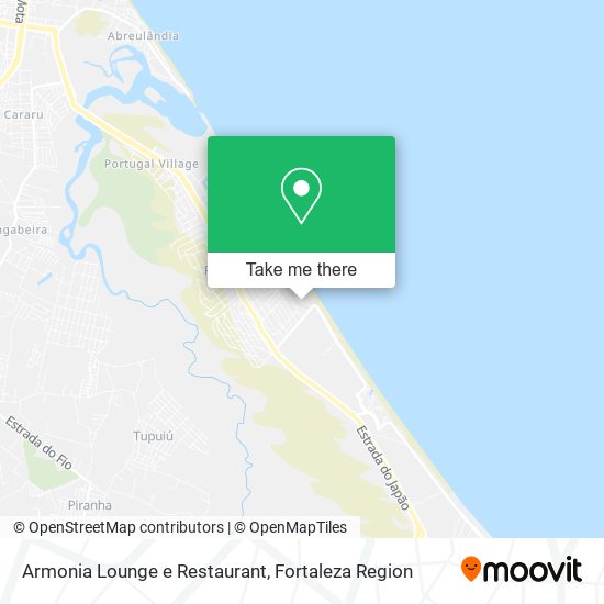 Armonia Lounge e Restaurant map