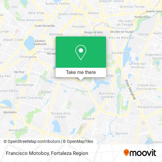 Francisco Motoboy map