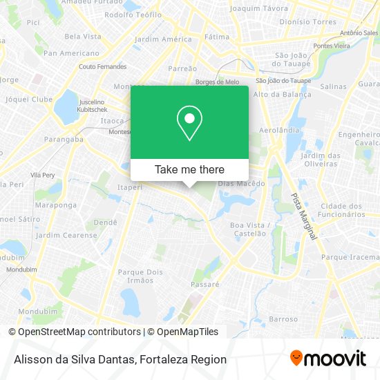 Mapa Alisson da Silva Dantas