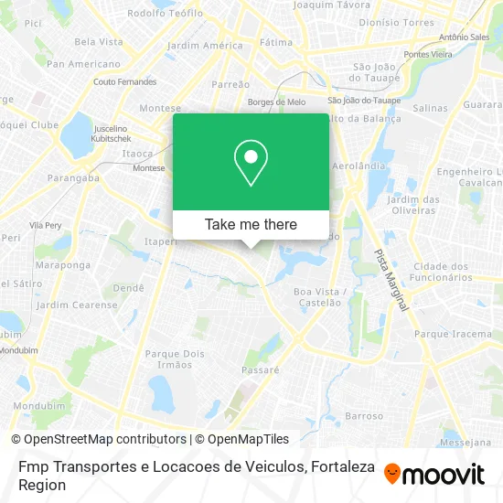 Fmp Transportes e Locacoes de Veiculos map
