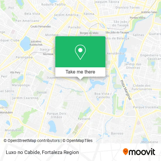 Luxo no Cabide map