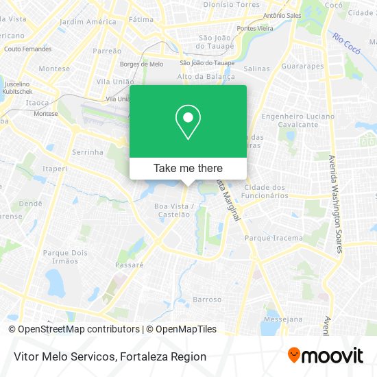 Vitor Melo Servicos map