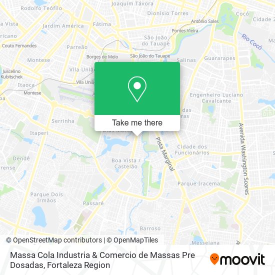 Massa Cola Industria & Comercio de Massas Pre Dosadas map