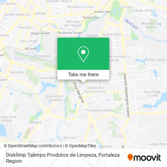 Disklimp Talimpo Produtos de Limpeza map
