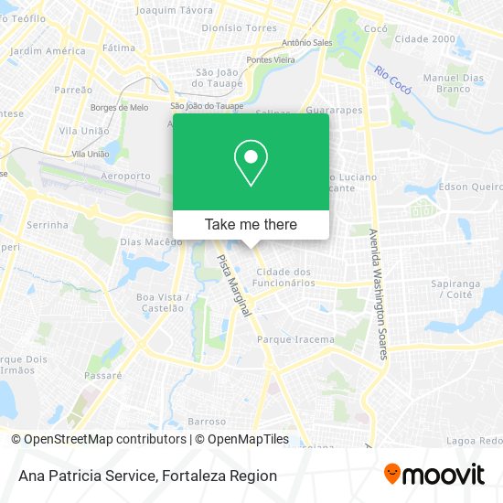 Ana Patricia Service map