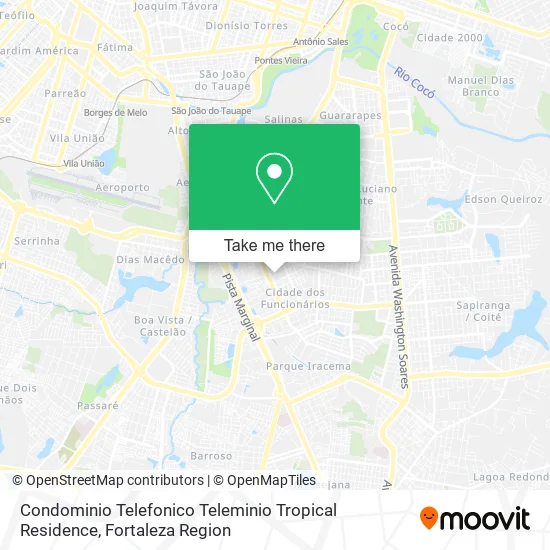 Condominio Telefonico Teleminio Tropical Residence map