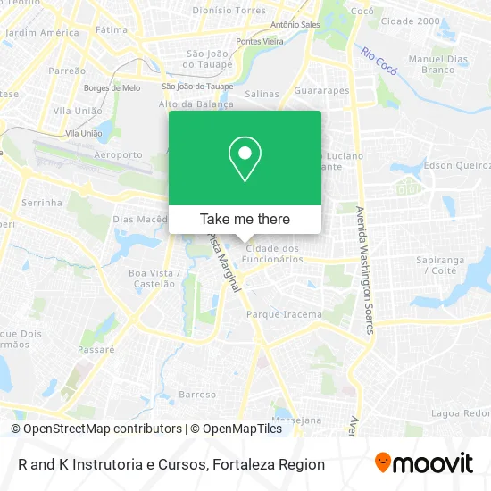 R and K Instrutoria e Cursos map