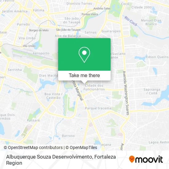 Albuquerque Souza Desenvolvimento map