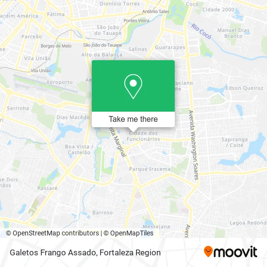 Galetos Frango Assado map