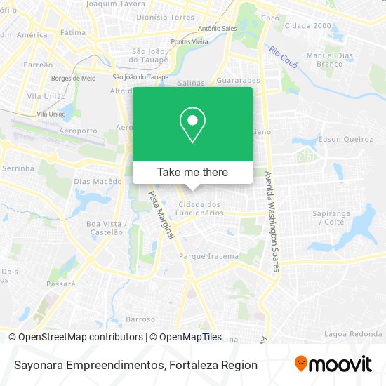 Sayonara Empreendimentos map