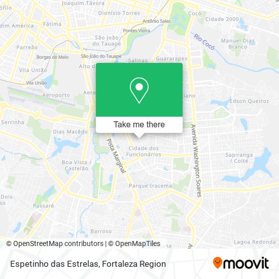 Espetinho das Estrelas map