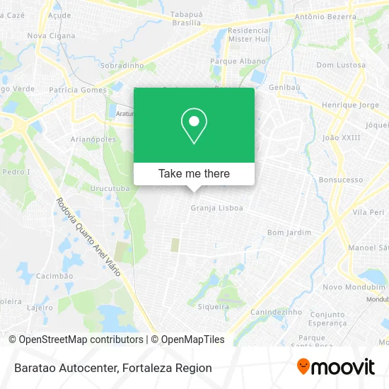 Baratao Autocenter map