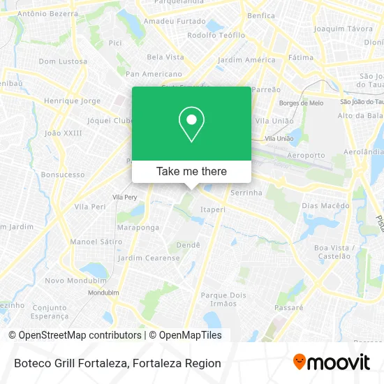 Boteco Grill Fortaleza map