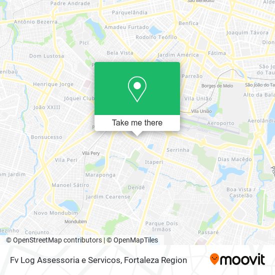 Mapa Fv Log Assessoria e Servicos