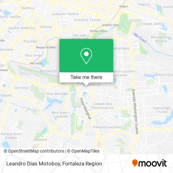 Leandro Dias Motoboy map