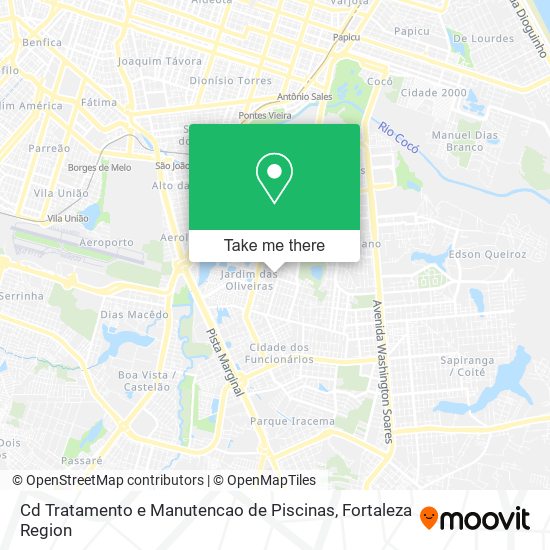 Cd Tratamento e Manutencao de Piscinas map