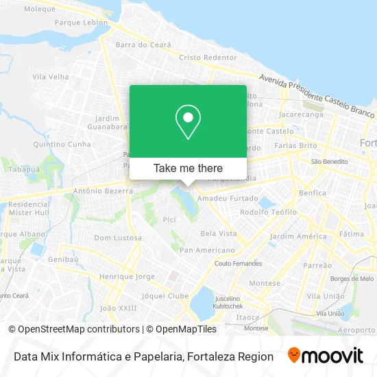 Data Mix Informática e Papelaria map