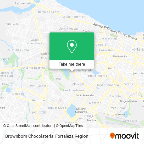 Brownbom Chocolateria map