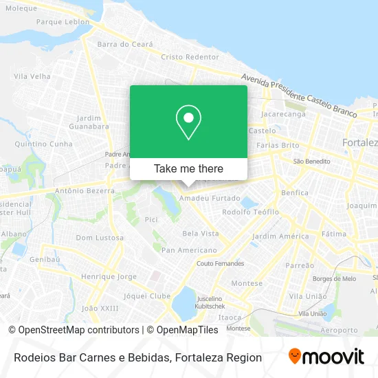 Rodeios Bar Carnes e Bebidas map