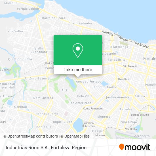 Indústrias Romi S.A. map