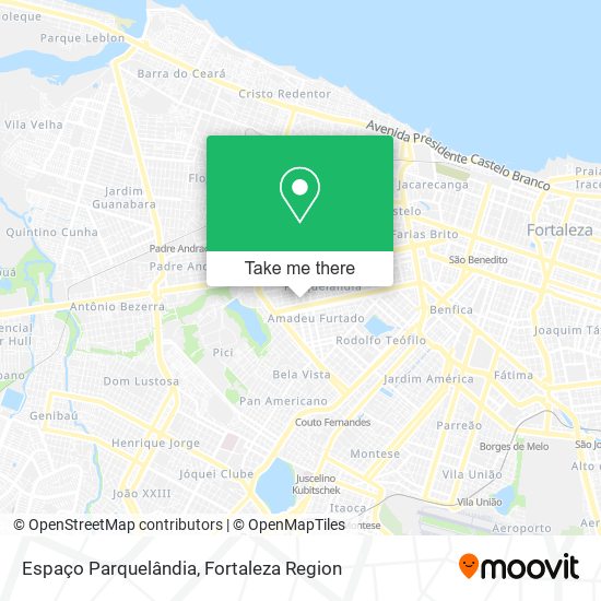 Espaço Parquelândia map