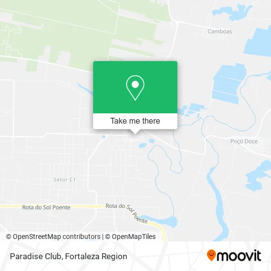 Mapa Paradise Club