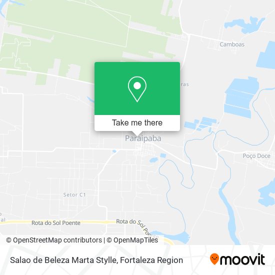 Salao de Beleza Marta Stylle map
