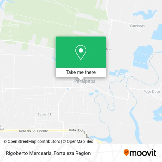 Rigoberto Mercearia map