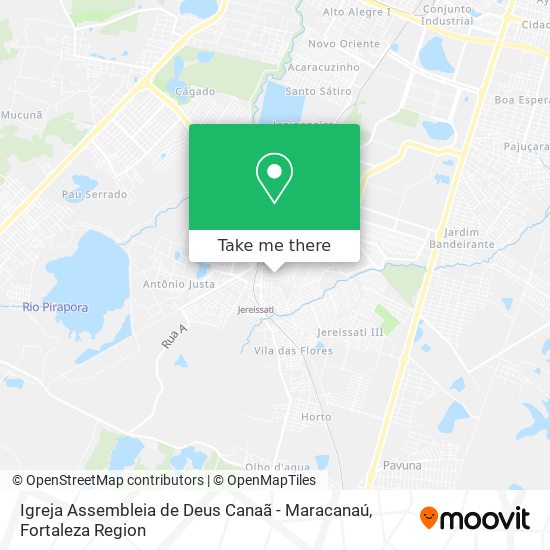 Igreja Assembleia de Deus Canaã - Maracanaú map