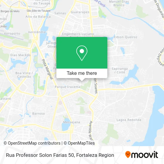 Rua Professor Solon Farias 50 map