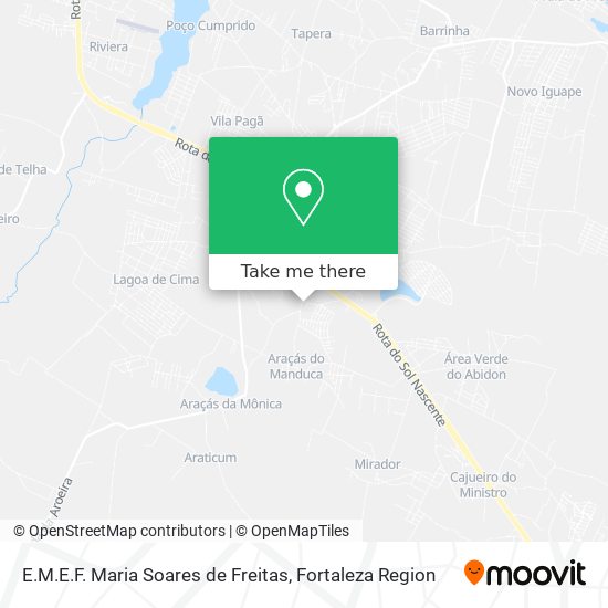 E.M.E.F. Maria Soares de Freitas map