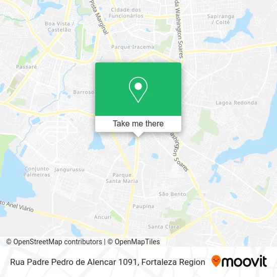 Rua Padre Pedro de Alencar 1091 map