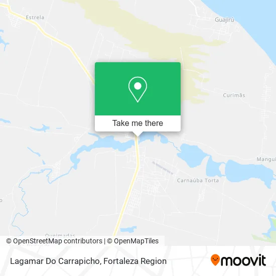 Lagamar Do Carrapicho map