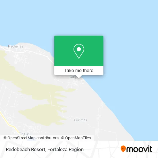 Redebeach Resort map