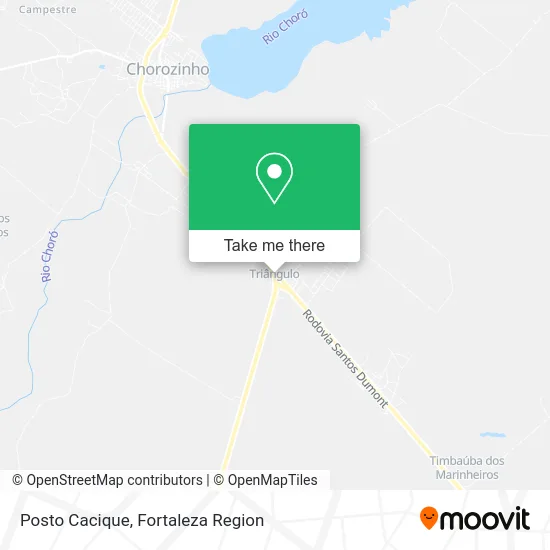 Posto Cacique map