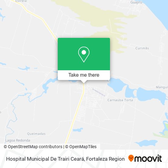 Hospital Municipal De Trairi Ceará map