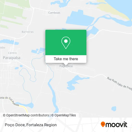 Mapa Poço Doce