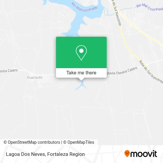 Lagoa Dos Neves map
